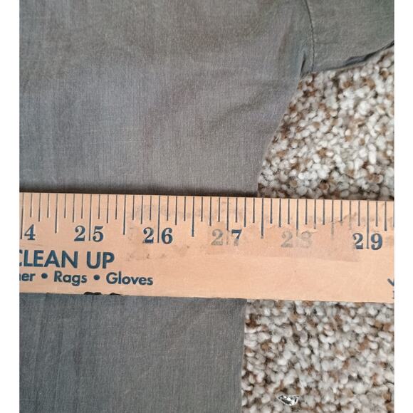 Kyla Seo XL Hand-Embroidered Cotton Tunic Shirt Gray Boho Artisan Blouse - Picture 11 of 16